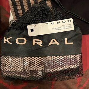 Koral ankle weights one pound each NWT exercise work out walk run